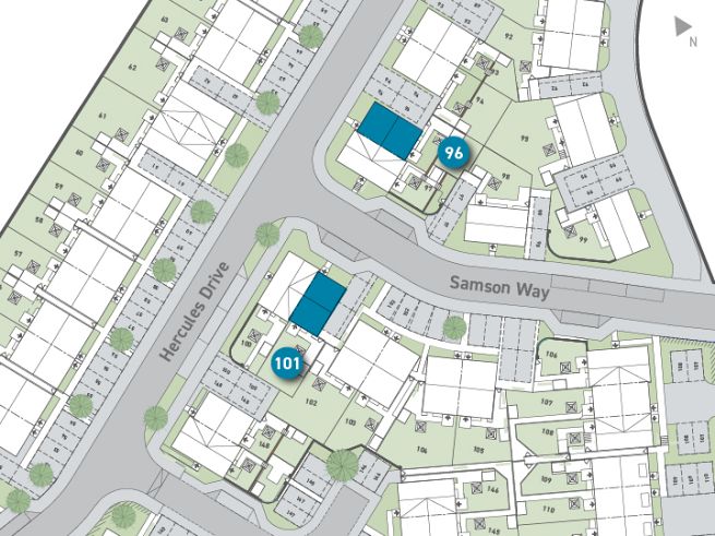 Site plan - artist's impression subject to change